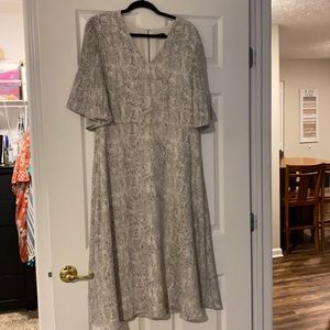 Ann Taylor midi dress